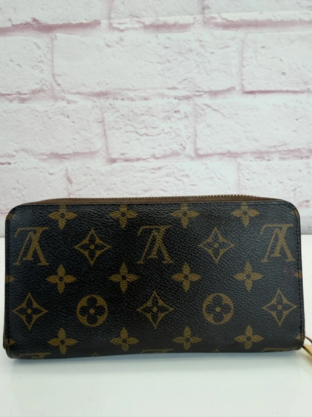 Louis Vuitton Monogram Canvas Full Zip Wallet